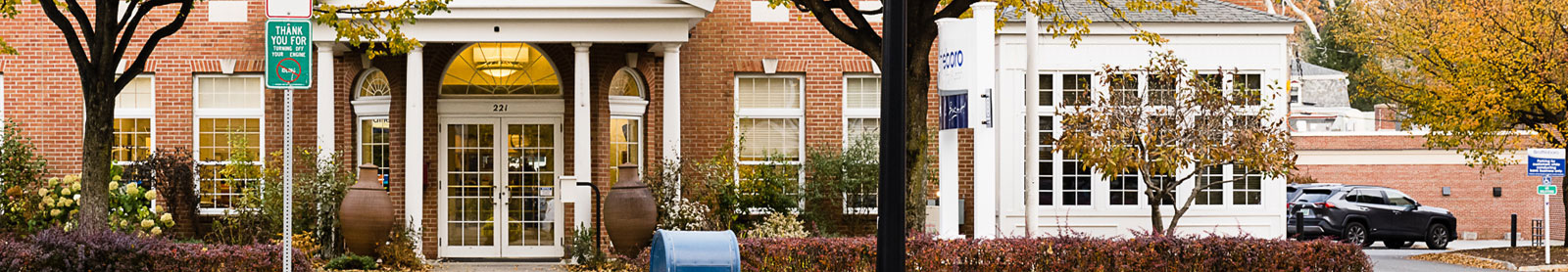 Front of BS&L's main office in Fall