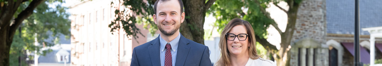 BS&L's Robert Davis-Bain and Stephanie Huestis