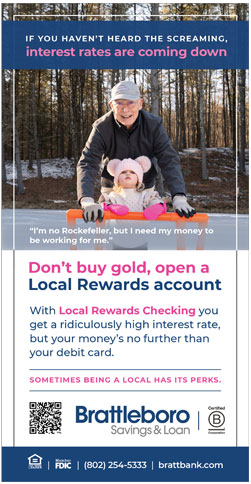 Local Rewards Checking print ad reduced size